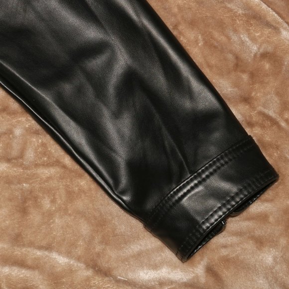 GA Milano Italy Leather Jacket - Genuine REAL - New with Tags - Length 27 - Picture 8 of 16